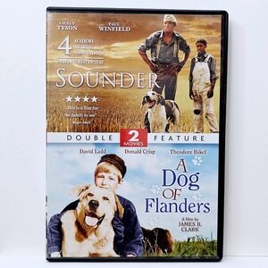 Sounder & A Dog Of Flanders Double Feature DVD Family Drama Classics 2 Movie